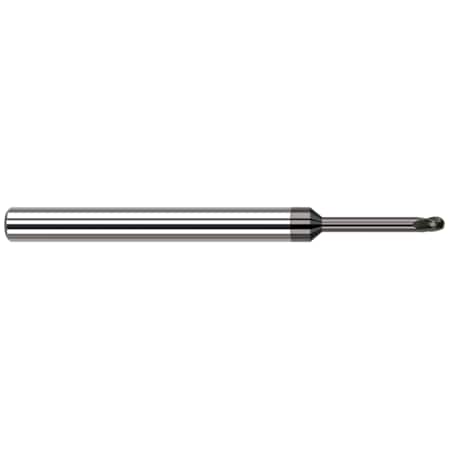 Harvey Tool End Mill for Aluminum Alloys - Ball, 0.2500" (1/4) 54516-C4